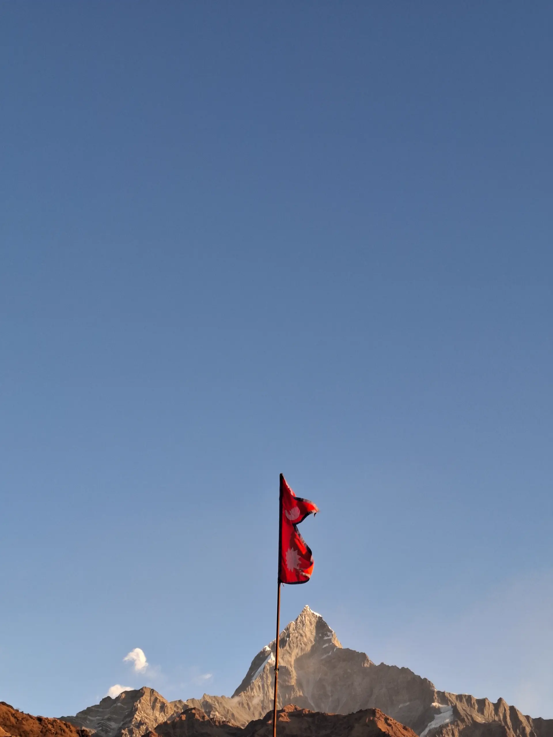 Machhapuchre from Khumai